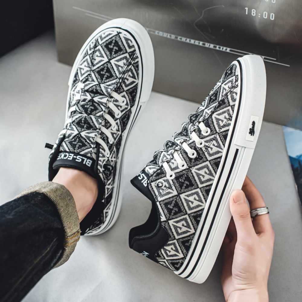 Men'S & Women'S Low-Top Sneakers - Breathable Skate-Style Casual Shoes with Arch Support, Durable Rubber Sole & Cushioned Insole - /Green/ Colorway - Unisex Skateboarding, Everyday & Formal Wear - Lace-Up Closure - Arch Support Sneakers for Men & Wo