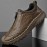 Autumn New Slip-On Casual Shoes for Men | Thick-Soled Loafers, Trendy, Upper, PVC Sole, Fabric Insole