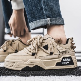 Men's Shoes Autumn New Low-top Shoes Men's Casual Versatile Thick-soled Shoes Autumn Winter Casual Shoes