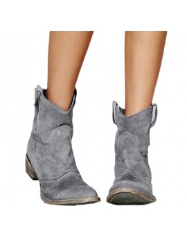 Womens Boots Ankle Boots Fall Winter Warm Lined Plus Size 40-48 Low Heel Comfortable Wide Width Black Boots Local Warehouse Holiday Season, Women Shoes