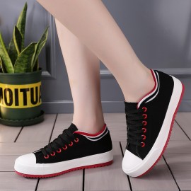 New Style Color-block Shoes. The Upper Is Comfortable and Breathable. The Wavy Edges Add a Retro Texture. The Thick-soled Design Provides Invisible Height Increase and a Soft, Elastic Foot Feel. Suitable for Daily Commuting and Casual Outings.