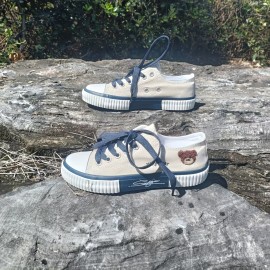 Women'S Retro Sneakers - Breathable Slip-On Shoes with Cushioned Rubber Sole - & Vintage Casual Shoes for Everyday, Gym, Office - All-Season Lightweight Athletic Footwear - Easy-Clean Minimalist Design