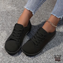 Women's Wide Width Barefoot Sneakers - Wide Toe Box, Black/White/Red/Blue Color Options | Minimalist T-Toe Design for All-Season Outdoor Sports, Tennis & Walking | Machine Washable Soft PVC & Cushioned Sole (No Heel Lift)