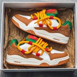 Sneakers, Low-top Burger Trendy Board Shoes