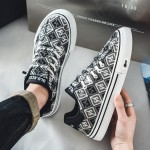 Men'S & Women'S Low-Top Sneakers - Breathable Skate-Style Casual Shoes with Arch Support, Durable Rubber Sole & Cushioned Insole - /Green/ Colorway - Unisex Skateboarding, Everyday & Formal Wear - Lace-Up Closure - Arch Support Sneakers for Men & Wo