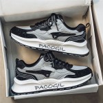 Men's Shoes and Sports Shoes Summer New Casual Forrest Gump Shoes with Flying Mesh, Versatile and Breathable Men's Dad Shoes