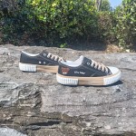 Women'S Retro Sneakers - Breathable Slip-On Shoes with Cushioned Rubber Sole - & Vintage Casual Shoes for Everyday, Gym, Office - All-Season Lightweight Athletic Footwear - Easy-Clean Minimalist Design